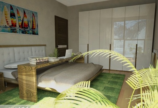 Phong cách thiết kế trần thạch cao cho phòng ngủ 5