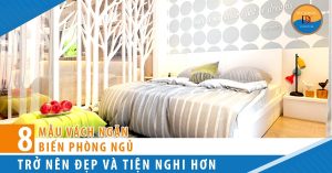 Những vách ngăn phòng ngủ độc đáo