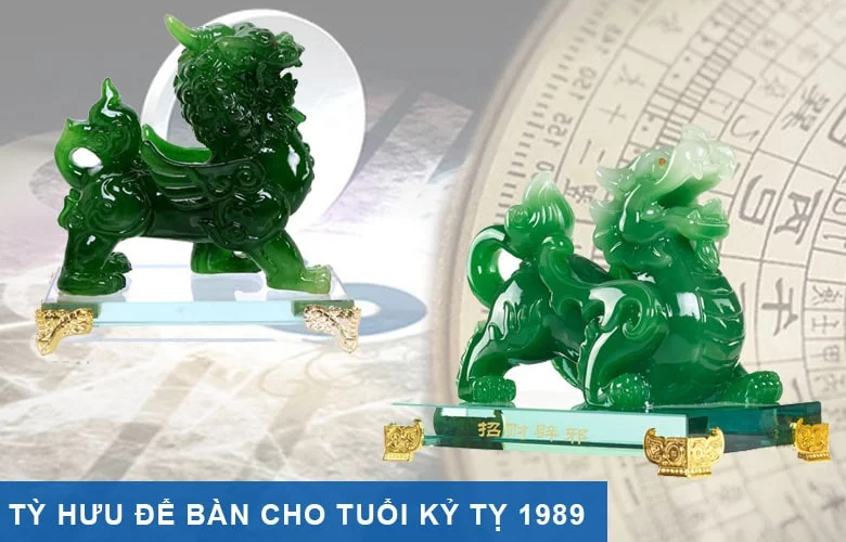 Tỳ hưu mang may mắn cho tuổi Kỷ Tỵ 1989