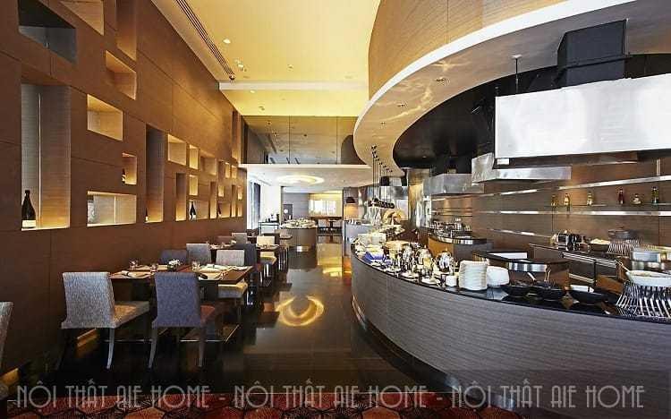 Thiết kế nội thất nhà hàng phong cách hiện đại phù hợp với nhiều đối tượng khách hàng