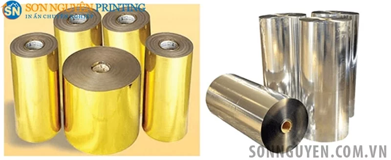 Giấy màng Metalize Giấy màng Metalize