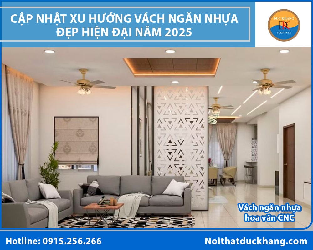 Vách ngăn nhựa hoa văn CNC Vách ngăn nhựa hoa văn CNC
