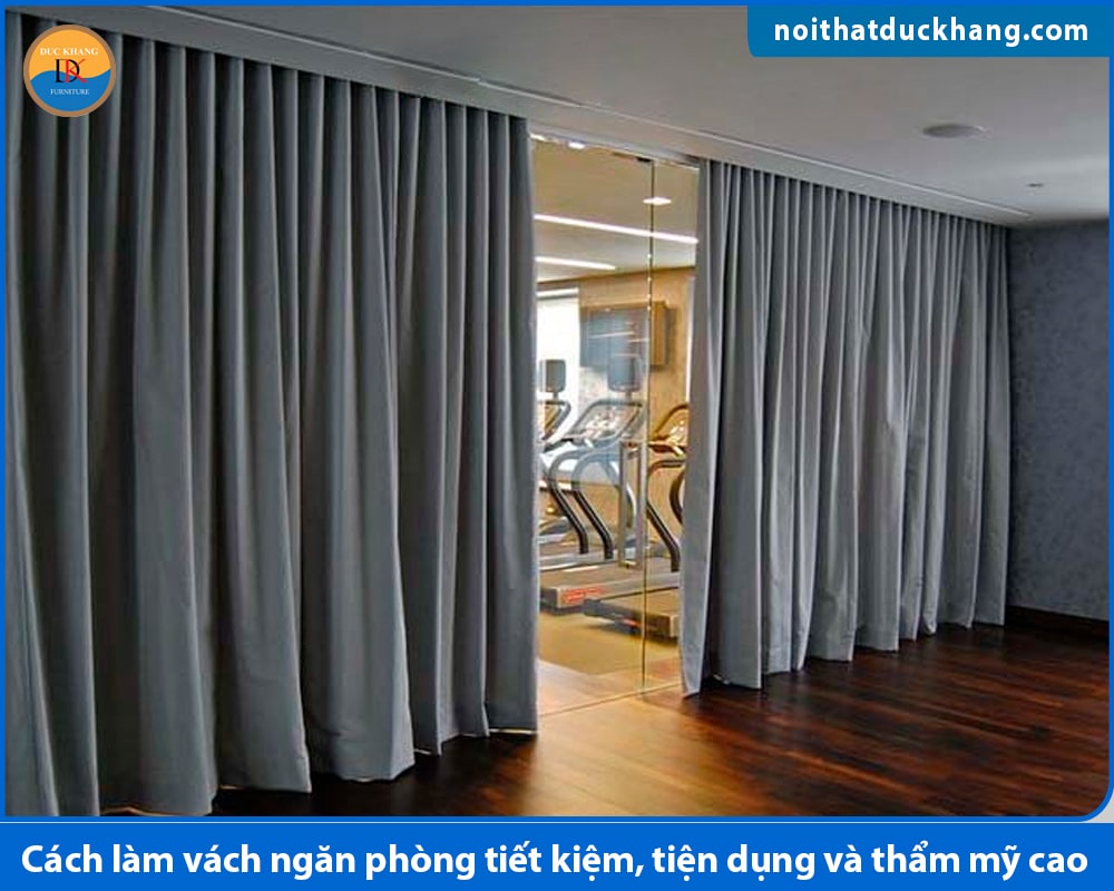 Vách ngăn vải rèm / rèm sáo