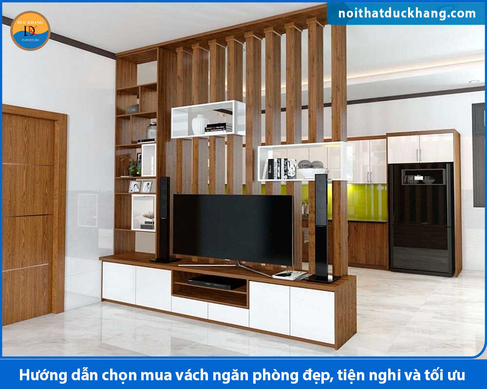 Hướng dẫn chọn mua vách ngăn phòng đẹp, tiện nghi và tối ưu