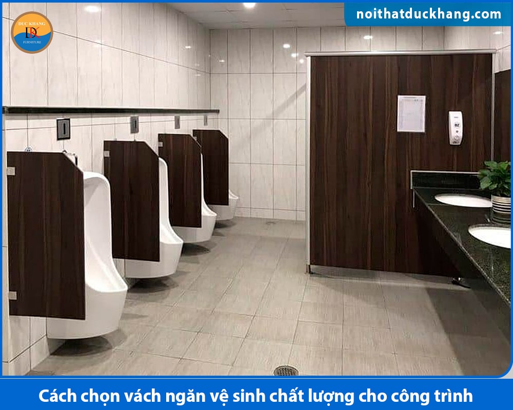 Vách ngăn vệ sinh bằng nhựa PVC