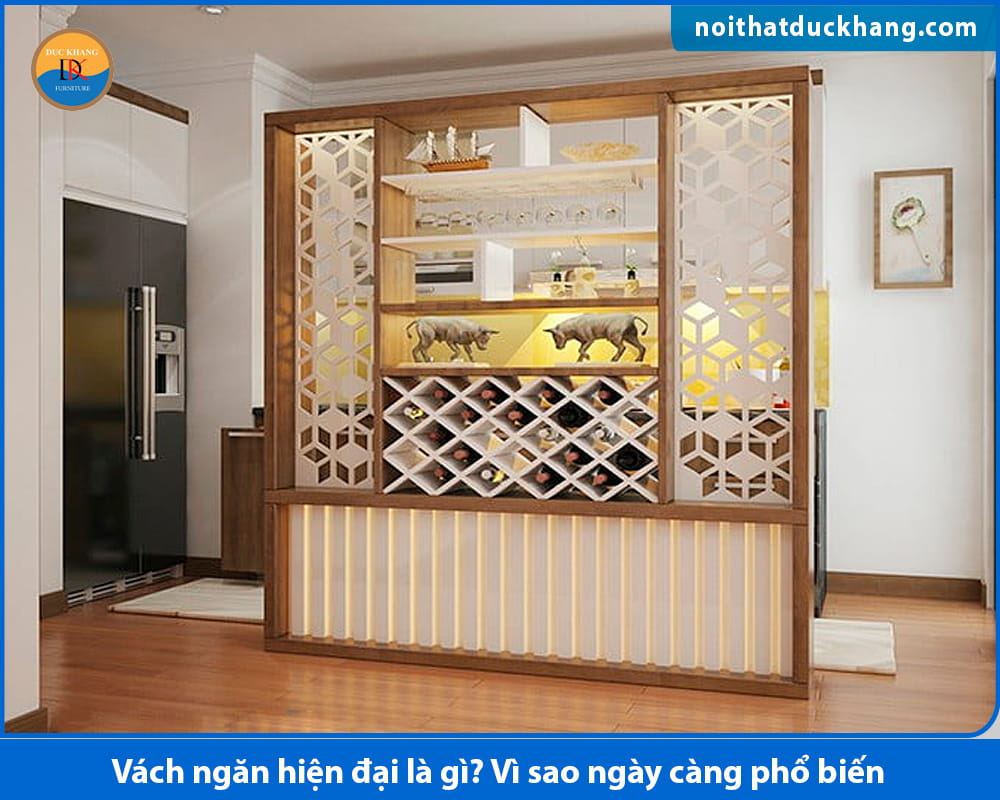 Vách ngăn hiện đại là gì? Vì sao ngày càng phổ biến