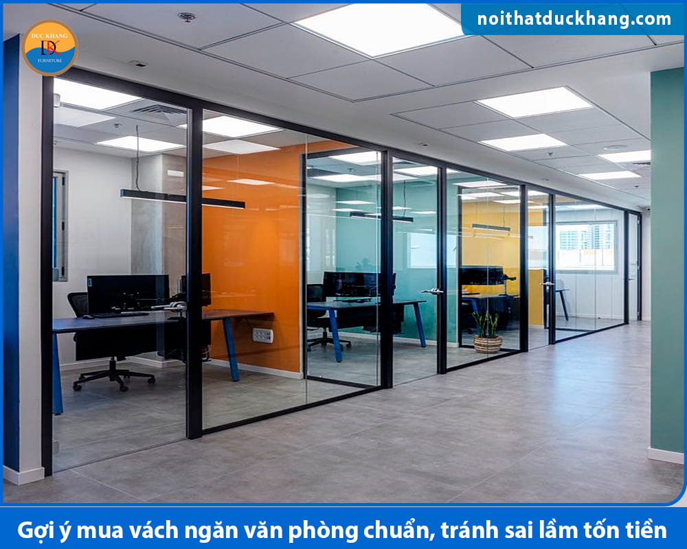 Gợi ý mua vách ngăn văn phòng chuẩn, tránh sai lầm tốn tiền