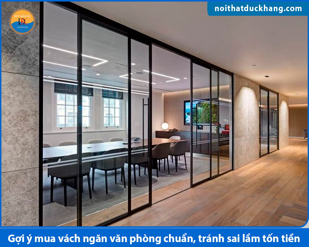 Gợi ý mua vách ngăn văn phòng chuẩn, tránh sai lầm tốn tiền