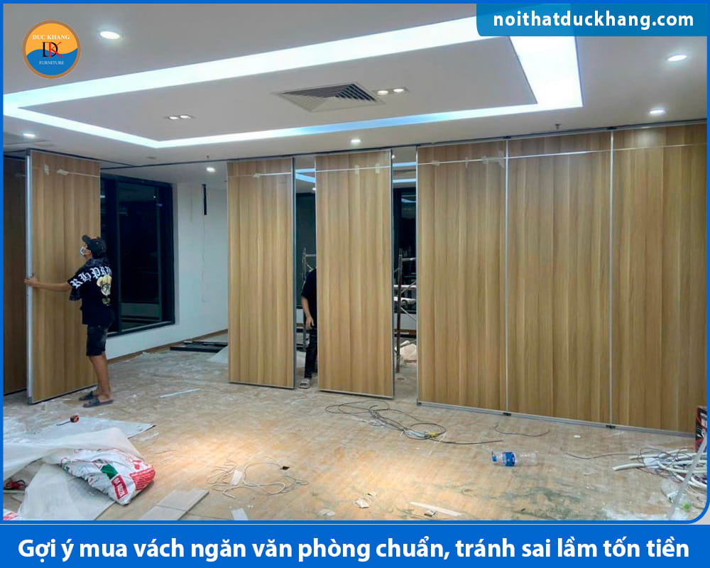 Gợi ý mua vách ngăn văn phòng chuẩn, tránh sai lầm tốn tiền