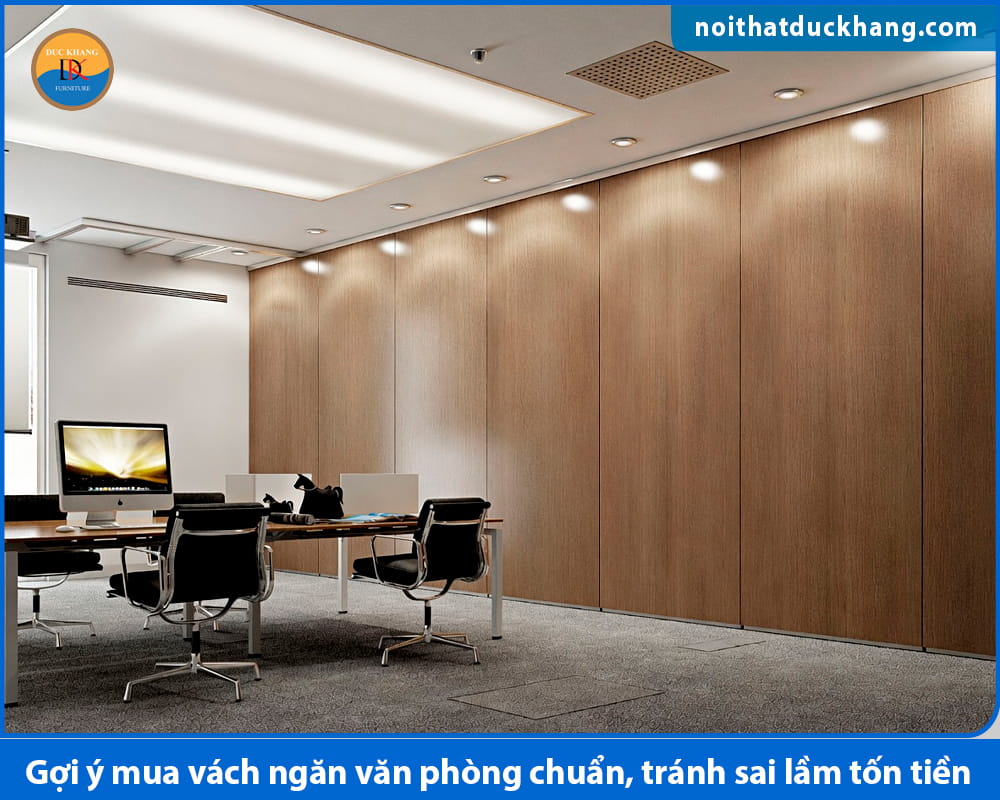 Gợi ý mua vách ngăn văn phòng chuẩn, tránh sai lầm tốn tiền