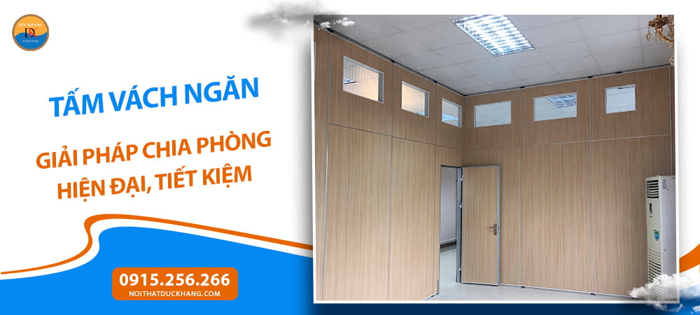 Tấm vách ngăn gỗ công nghiệp