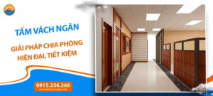 Tấm vách ngăn giải pháp chia phòng hiện đại, tiết kiệm