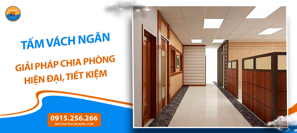 Tấm vách ngăn giải pháp chia phòng hiện đại, tiết kiệm